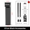 WEST BIKING Foldable Bike Lock Key Strong Security Anti-theft Bicycle Password Lock Heavy Chain Cable Padlock Motorcycle Lock 4