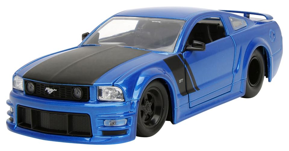 

Kyosyo Jada Toys 2006 Ford Mustang GT Blue Metallic Готовий продукт 1/24