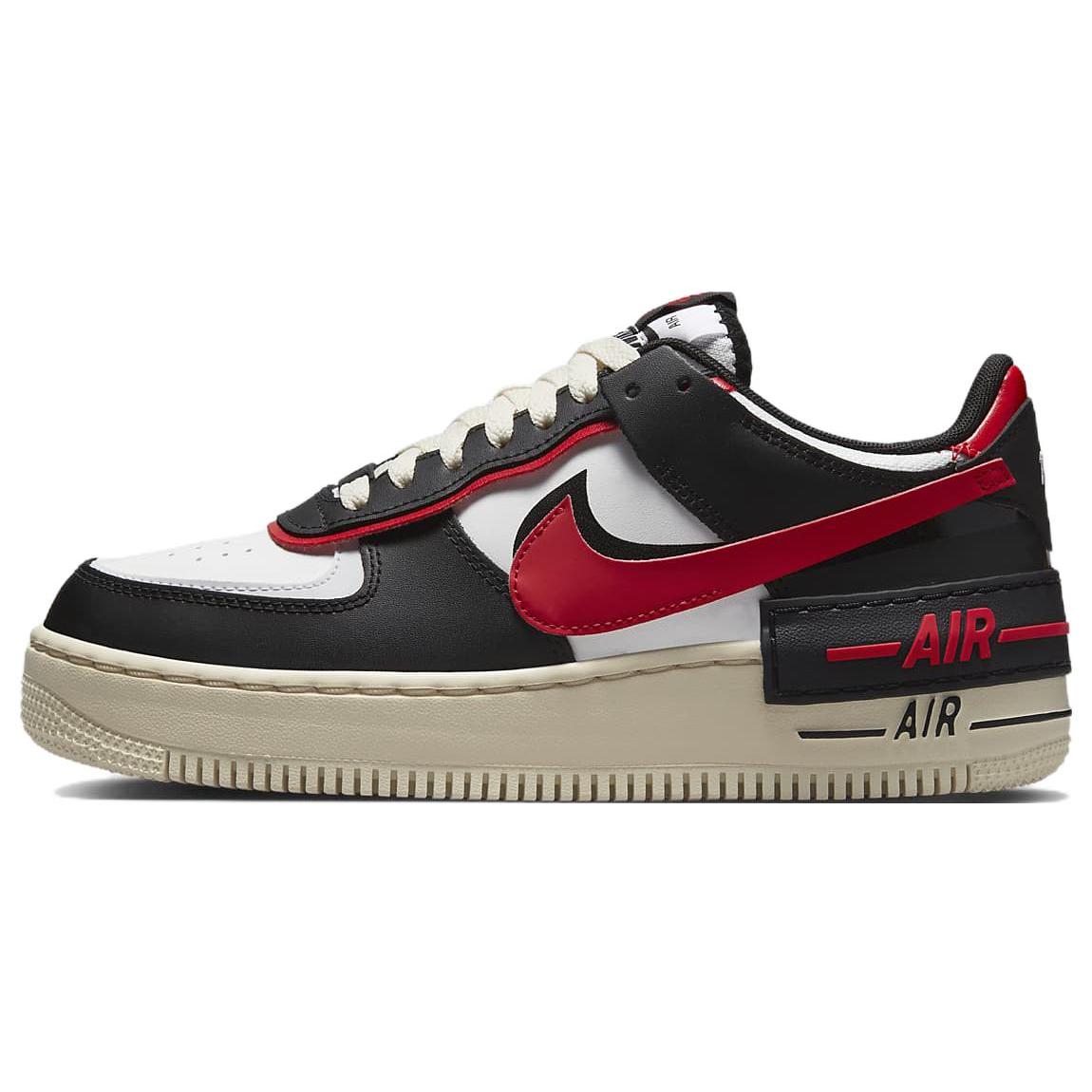 

новые женские Nike Air Force 1 Low Shadow Summit White University Red Black 38
