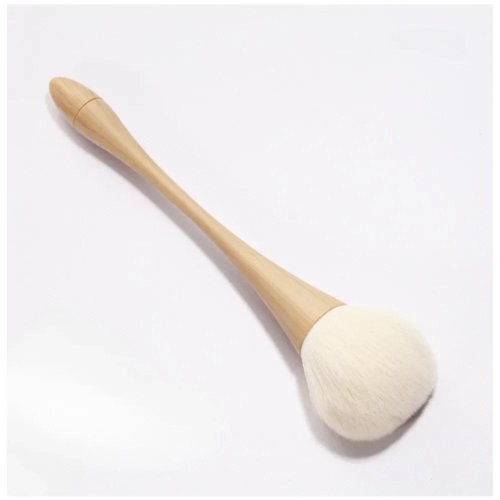 Roségold Puder Rouge Pinsel Nagelstaub Reinigungsbürste Professioneller Make-up Pinsel Groß Weich Nagelkunst Reiniger Puder Entferner Werkzeug