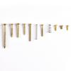 Guitar Screws Assortment Box Kits for Electric Guitar Tuner, Switch, Neck Plate, with Springs, 9 Types, Total 173 Pieces
