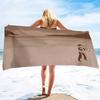 Microfiber Cowboy Print Beach Towels,Beach Towel Oversized,Quick Dry Cowboy On Horse Bath Towel Large,Absorbent Bathroom Towels