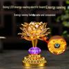 Lotus LED Seven-Color Guanyin Offering Lamp - Plug-in Everlasting Bodhisattva Light for Home