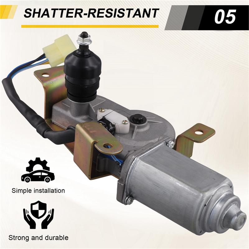 For Doosan Daewoo DH220-5 DH220-7 DH215-7 DH225-7 Excavator Windscreen Wiper Motor 538-00009 For Construction Machinery