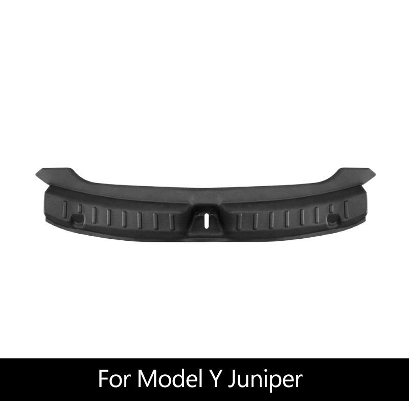 Накладка на порог багажника из ТПЭ для Tesla Model Y Juniper Model YL 2026 Защитная накладка на задний бампер Защита от царапин Аксессуары For Model Y Juniper