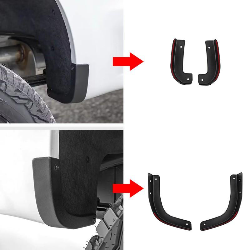 Compatible with 2019 Chevrolet Silverado Fender and Door Bottom Corner
