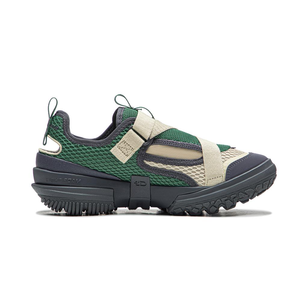 Li Ning Outdoor CF Tracing Outdoor Shoes Women's Low top Light Milk Brown/Ebony Black/Deep Palace Green AHLV006-7