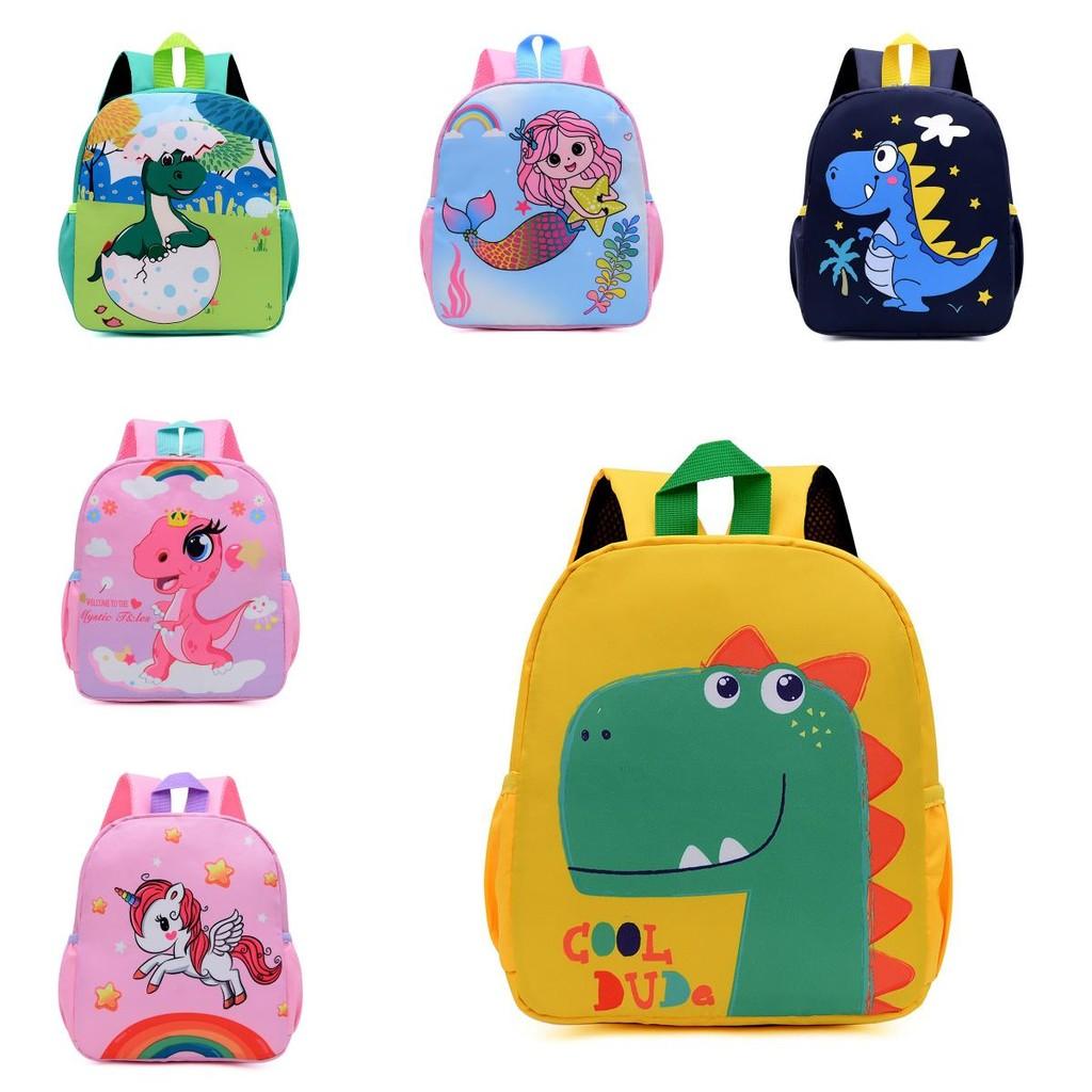 Trendy Cartoon Eva Dinosaur Backpack For Kids Breathable Lightweight School Bag