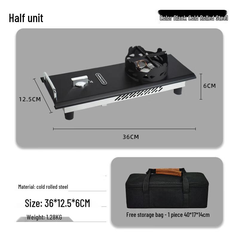 OEING Half-Unit IGT Portable Outdoor Windproof Cassette Stove