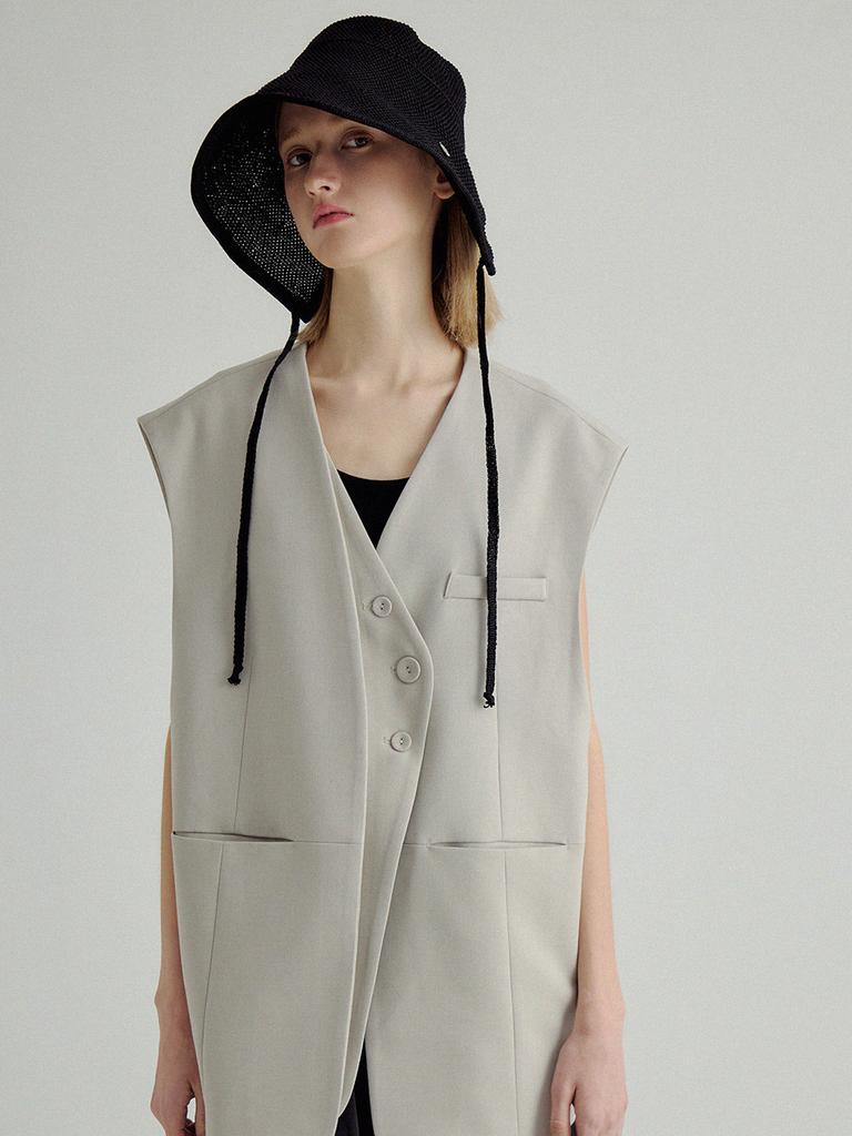 Meleuhen Danna Linen Bonnet Hat_3Color