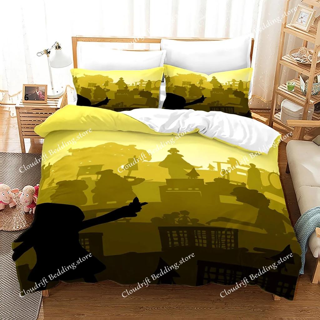 Little Nightmares Bedding Set Single Twin Full Queen King Size Bed Set Adult Kid Bedroom Duvet Cover Sets 3D Anime Bed Sheet Set