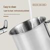 Jiwanggu 304 Stainless Steel Food-Grade Mug with Lid (10-Pack)