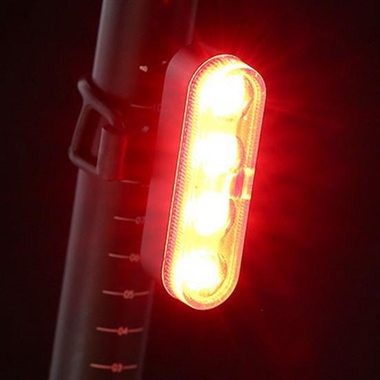Bicycle Tail Light Waterproof Modes Adjustable USB Rechargeable Universal MTB Road Mountain Bike Night Riding LED Safety Warning Rear Lamp