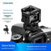 SLR Camera Triple Hot Shoe Metal Photography Bracket