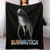 Subnautica - Cuddlefish Kuscheldecke Plüsch Flauschig Gemütliche Decke für Couch Sofa