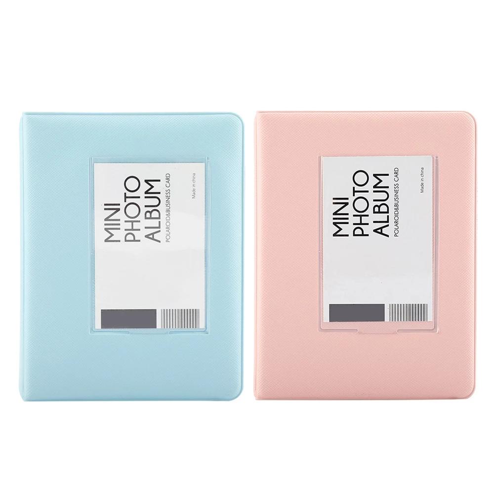 Memory Storage 3inch Card Holder 64Pockets Mini Photo Album Photo Album Picture Case Binders Albums