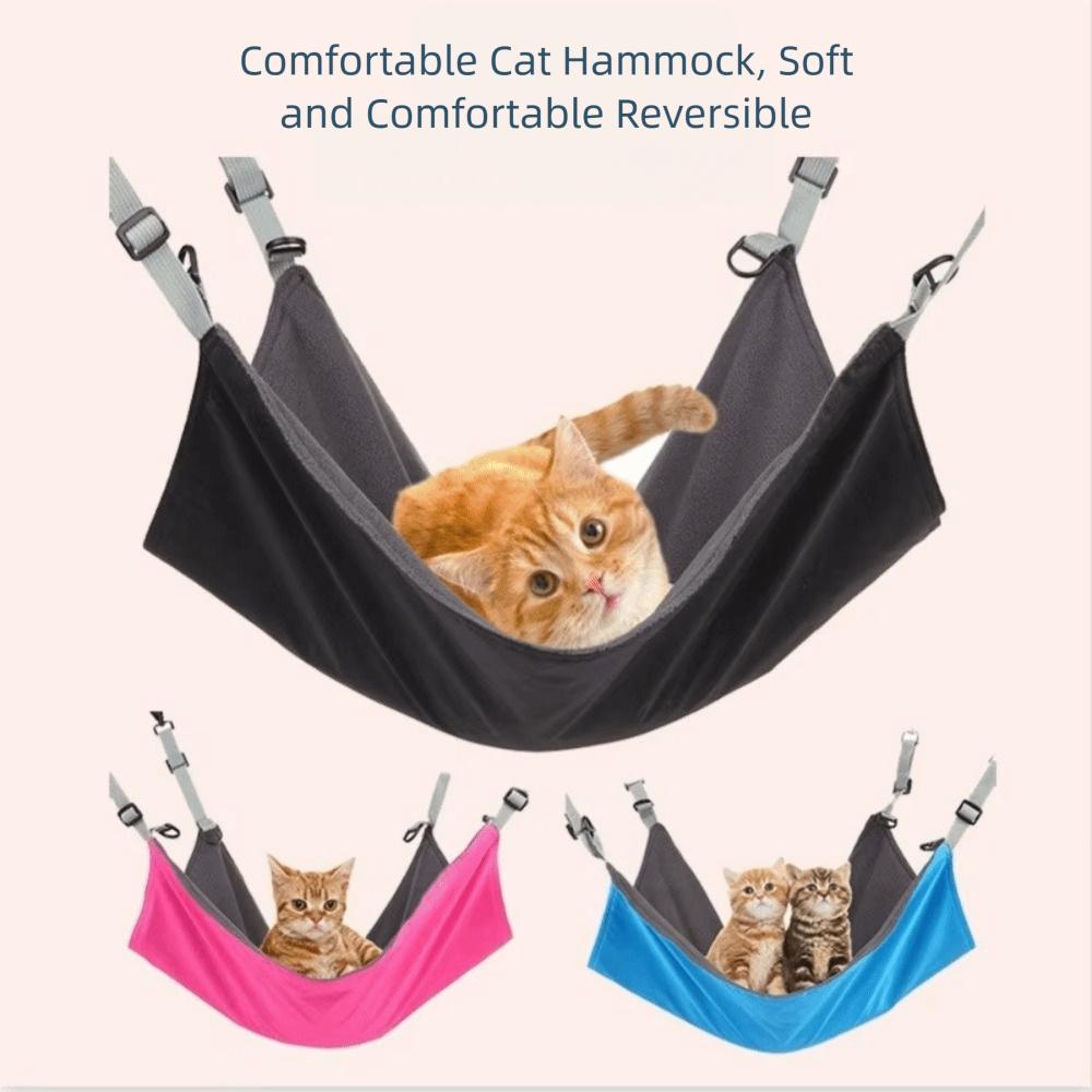 Breathable Cat Hanging Hammock Soft Cats Hanging Sleeping Bed Pet Cage Hammock For Four Seasons