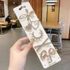Women's Floral Pearl Hair Clip Accessory