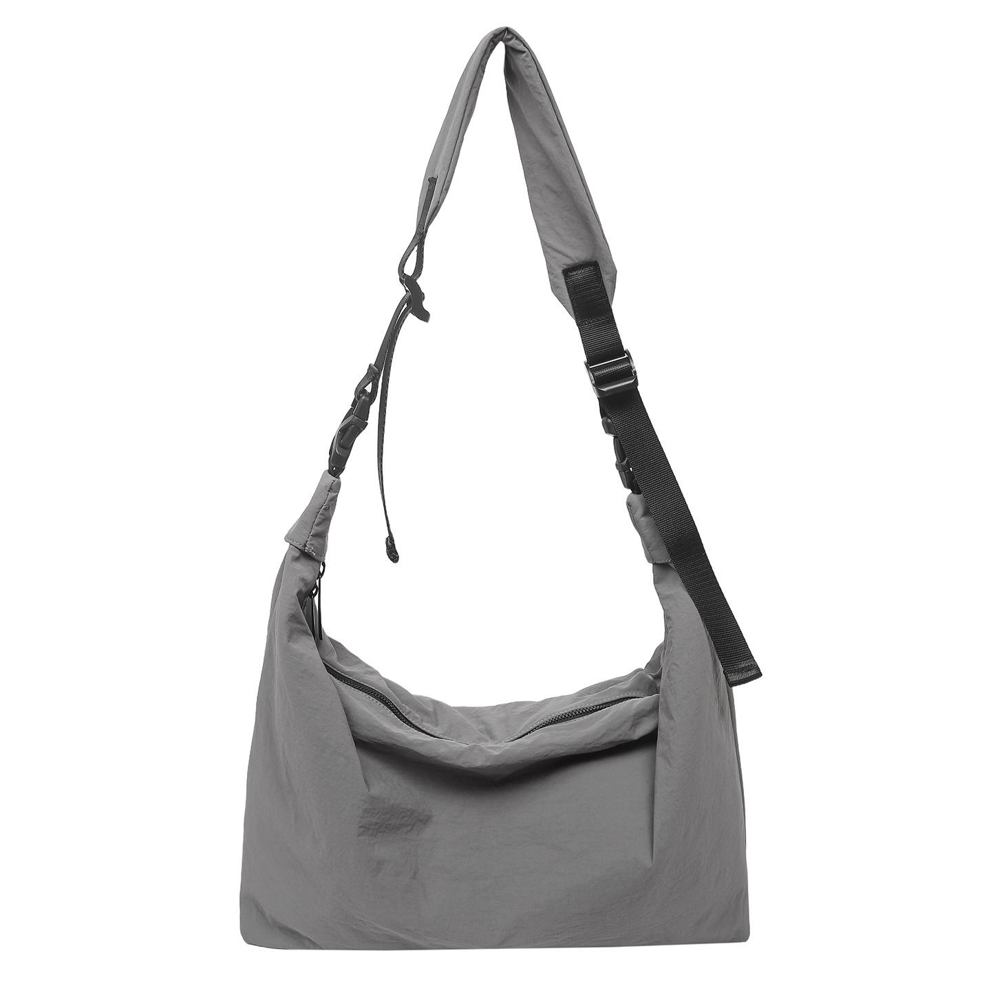 

Large-capacity Dual-purpose Casual Crossbody Bag, Travel Lightweight Sports Backpack, Single-shoulder Bag сірий