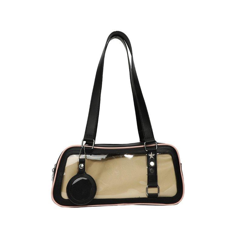 New Niche Design Y2K Kawaii Ita Bag Fashionable Ulzzang Shoulder Handbag, Cute Underarm Bag for Girls and Students