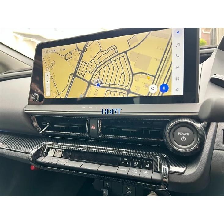 Car Gear Shift Window Lift Switch Panel Vent Outlet Steering Wheel Cover Carbon Fibre Interior For Toyota Prius 60 Series  +