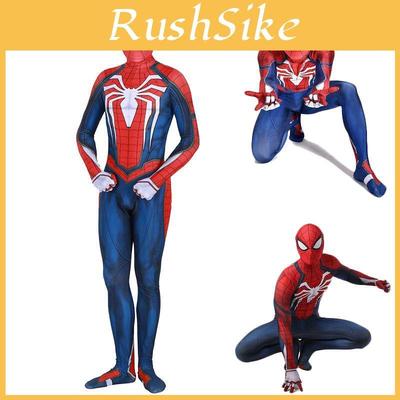 Ps4 Insomniac Spider-man Cosplay Kostým 3D Tisk Dospělý Dětský Spidey Zentai Oblek S Vynikajícím Zpracováním A Prodyšným Lycrovým Materiálem