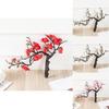 Artificial Flower Bonsai Plum Tree With Silk Flowers For Home Decor And Photography Props