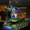Robot Transformable Tank Toys for Kids Transforming Car Toys with Music & Light Military Army Birthday Gift for Boys Girls