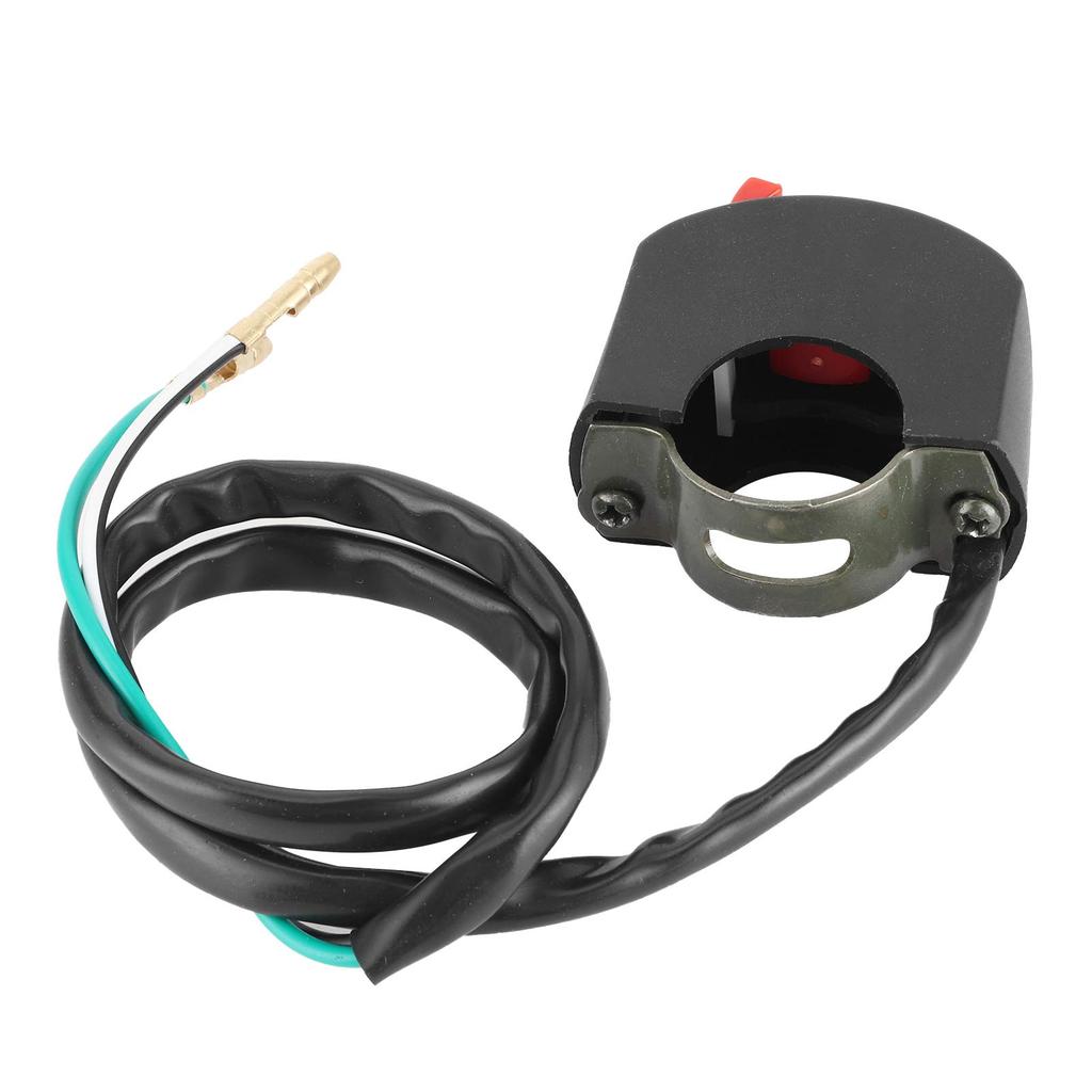Universal Motorcycle Headlight Switch Handlebar Button LED Light Control On/Off 22-25mm