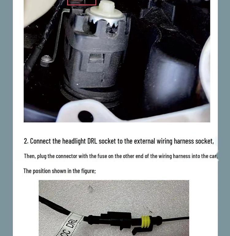 Wuling Hongguang S Dual-Lens LED Laser Headlight Assembly