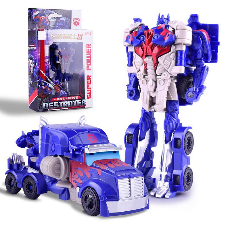 Deformable Toy Robot Figure Generations Wars Combiner Class Robots Optimus Prime