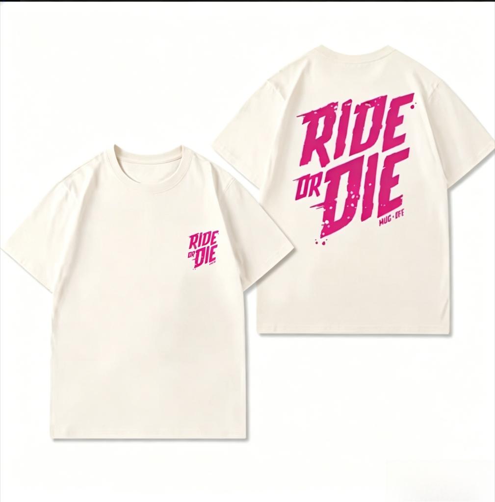 2026 New Cycling Wear Bike Ride Or Die Summer Pure Cotton Mucoff Shortsleeved Tshirt For Unisex And Unisex Fashion Streetwear