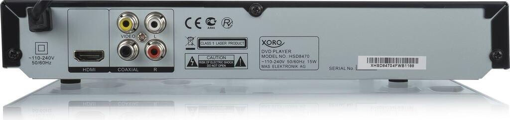 Reproductor de DVD Xoro HSD 8470