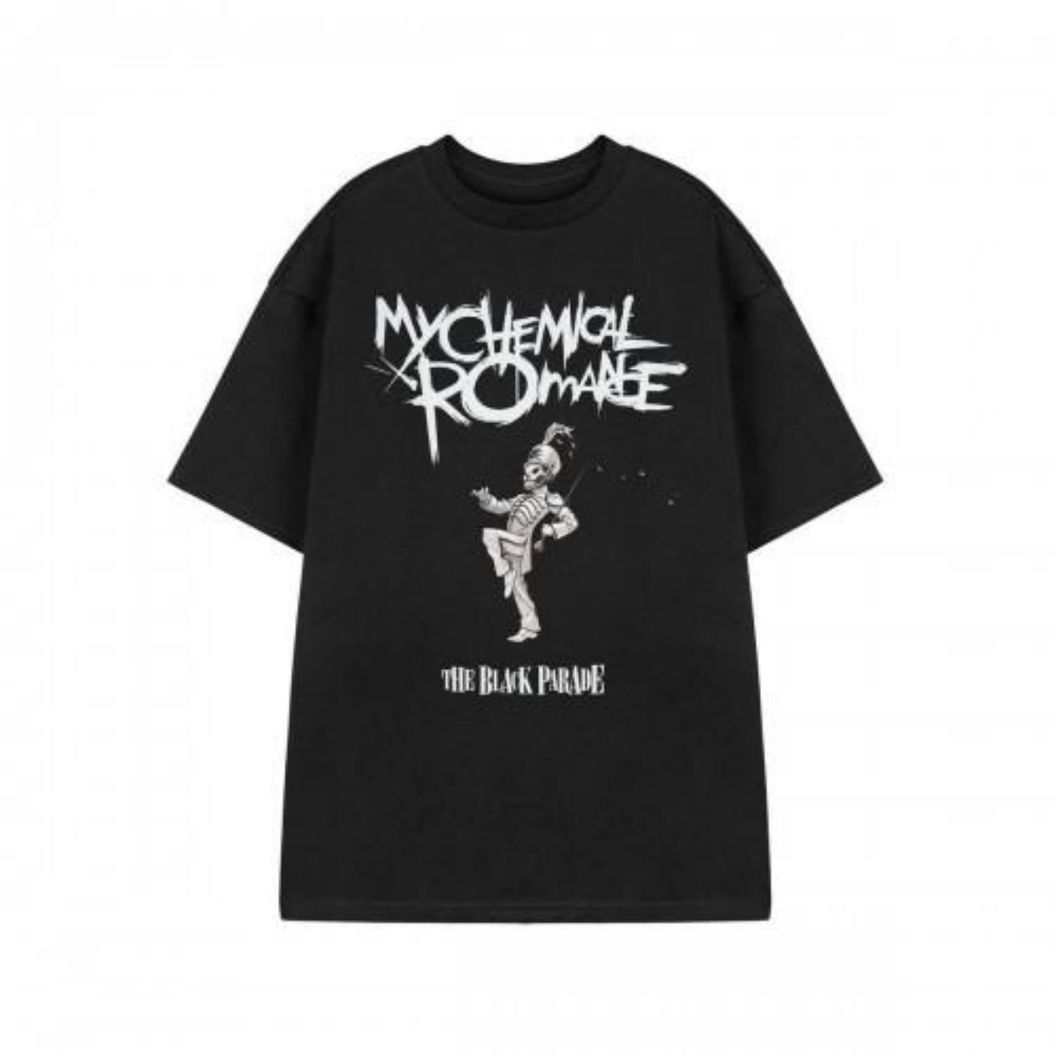 My Chemical Romance Unisex Adult Marching Band Short-Sleeved T-Shirt S чёрный