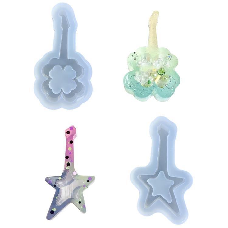 Gitarre Harz Shaker Füllstoff Quicksand Form Weiche Silikonform für DIY Schmuck