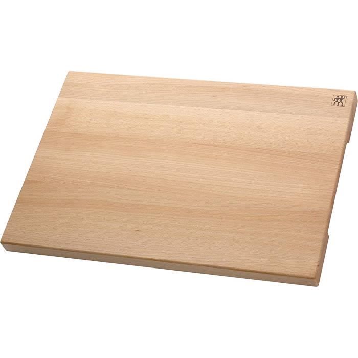 Planche à Découper - Zwilling - 60 x 40 cm - Hêtre Massif - Bois Clair - Facile à Nettoyer