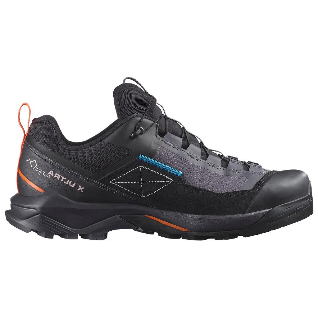 Salomon Gore-Tex Comfortable Soft Non-Slip Durable Low-Top Hiking Shoes Women hiking shoes Black Orange L47567300