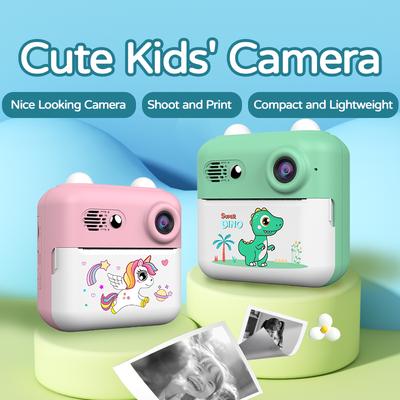 Digitale Kinderkamera Fotografie Sofortdruck Foto 1080P Einhorn HD Videorekorder Mini Thermodrucker Geburtstagsgeschenke