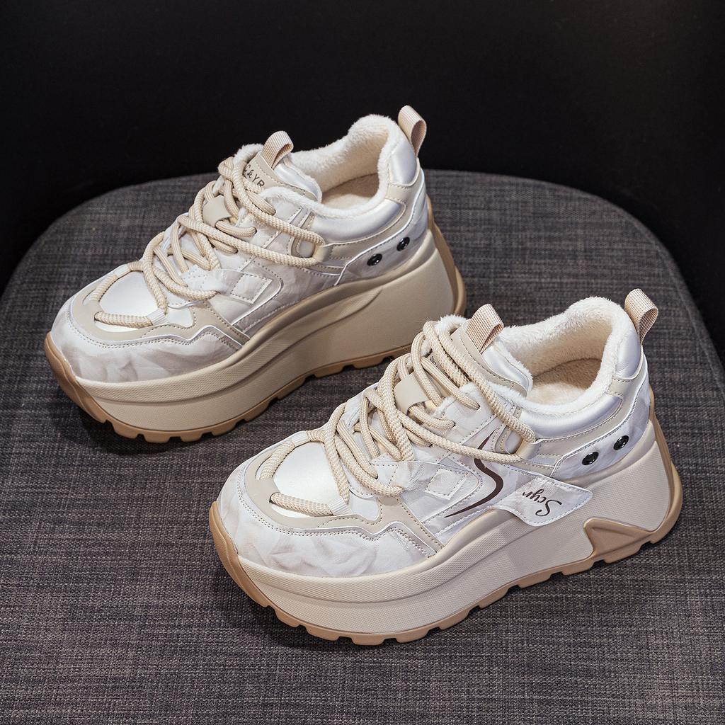 Small and Thick soled Forrest Gump Shoes for Women 2025 Autumn Women's Shoes Casual Fashion Versatile Dad Shoes Women's Shoes