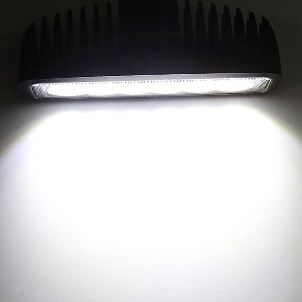 DC12V 18W Motorcycle LED Light Driving Spotlight Work Light 800LM 6500K-7500K White Light
