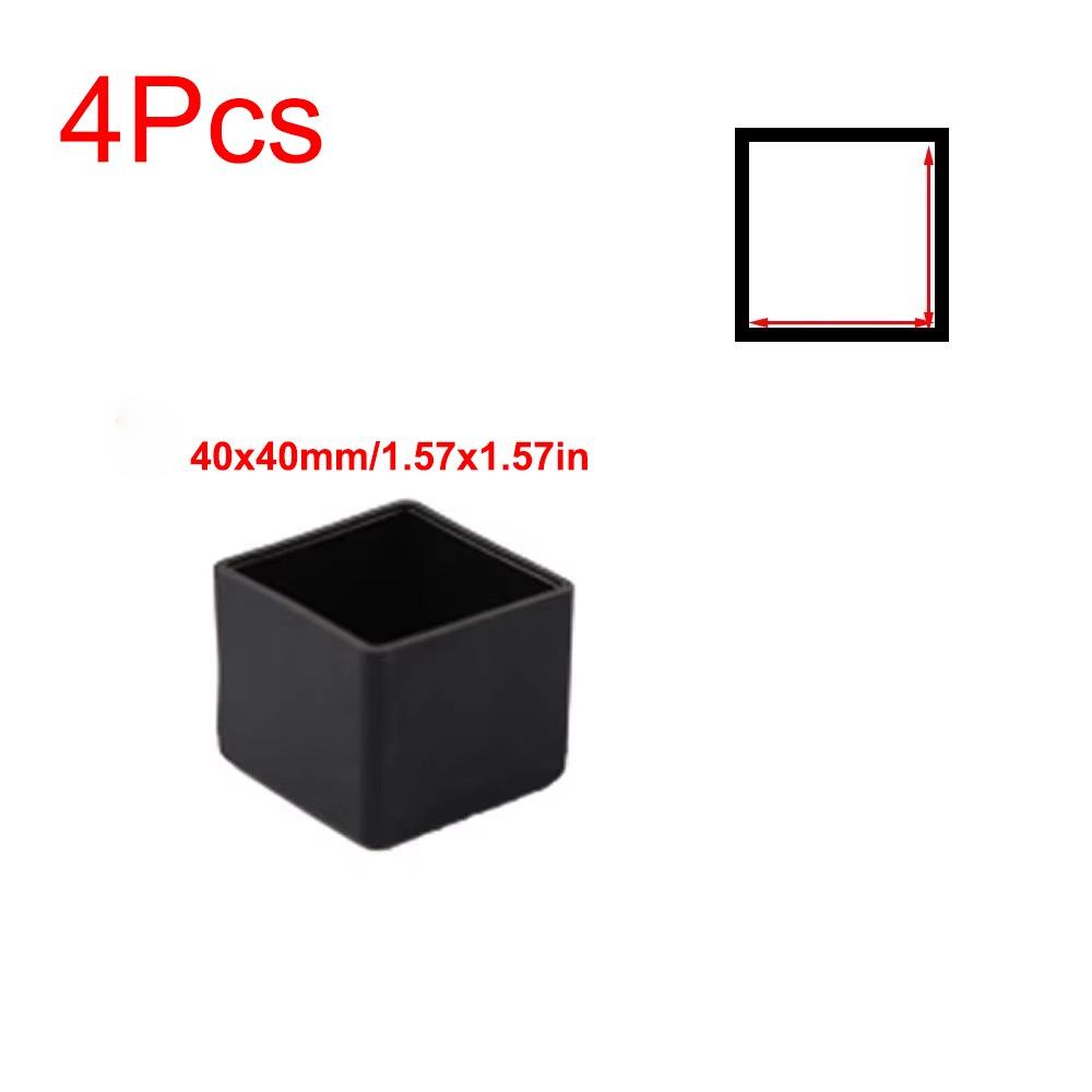 Kwadratowe Nakładki na Nogi Stołu Antypoślizgowe Nóżki Wyrównujące Mebli Nakładki na Nogi Krzesła Ochrona Mebli