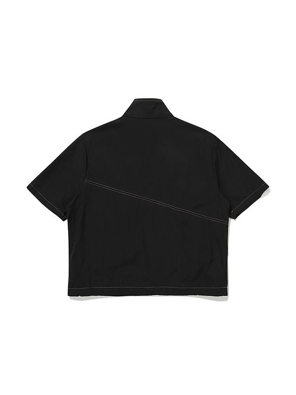 Bbc Earth Earth Stitch Short Sleeve Anorak_Black