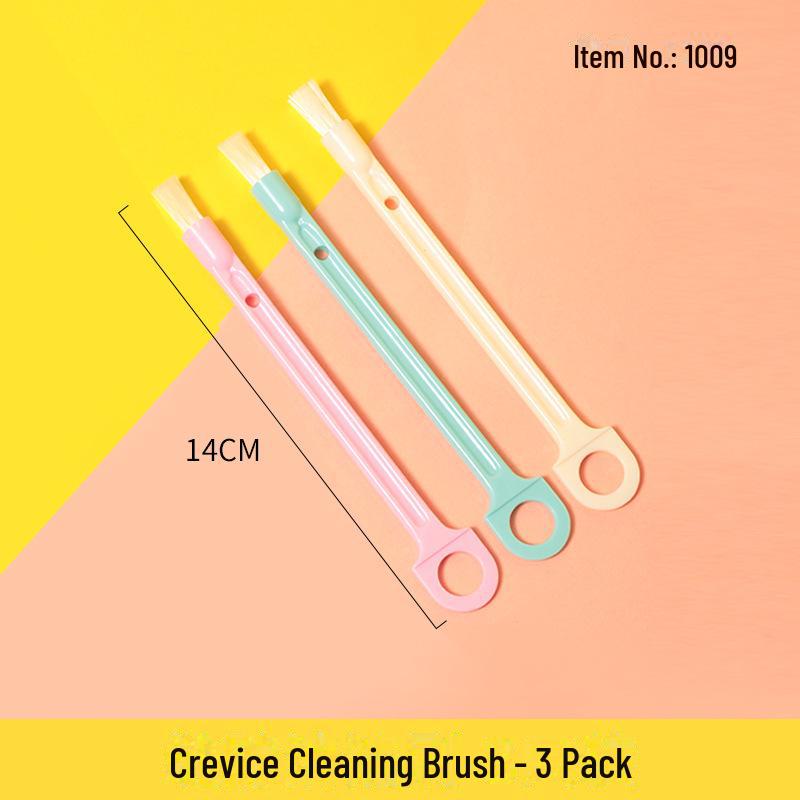 124AAD Domácí sada na čištění mezer: Víko termosky & Štěrbiny, rohy & Mini kartáčky - Různé modely