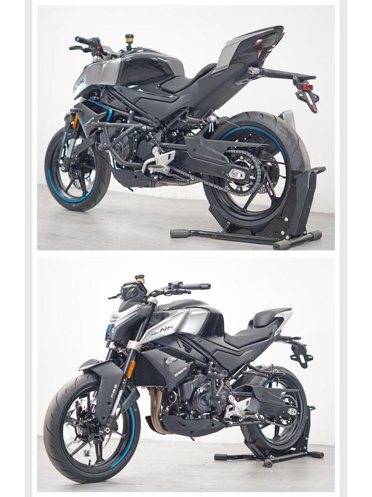 Spring Breeze 450SR Motorcycle Anti-Fall Guard Bar - Special Modified Accessories for 450NK Competition.