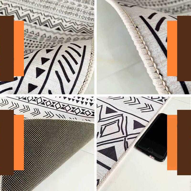 Bohemia Retro Carpets Living Room Decoration Big Szie Rugs Dining Room Decor Bedroom Morocco Lounge Rug Large Area Floor Mats