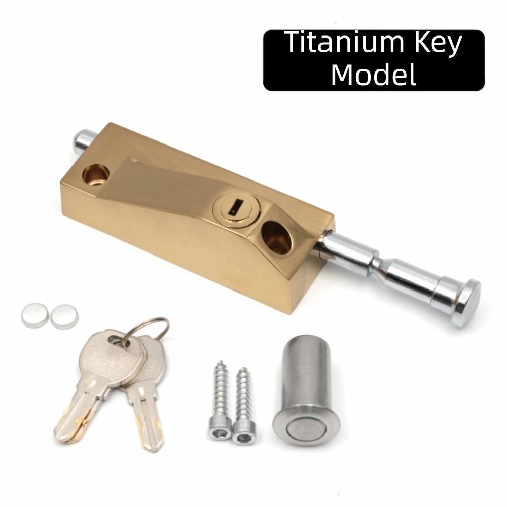 Stainless Steel Automatic Revolving Doors Aluminum Zinc Zinc Alloy Revolving Door Bolt Lock  Multi-Purpose золотой