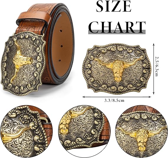 PESENAR Western Cowboy Kostüm Zubehör Set Cowboyhut Taschentuchnadel Denim-Kit Halloween Party Verkleidung