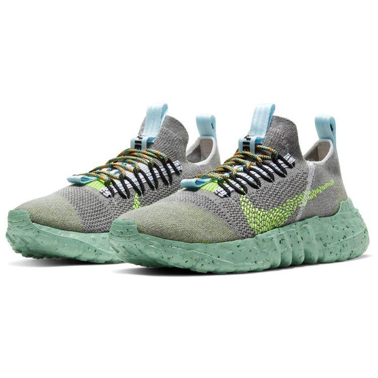 Nike Unisexové tenisky Space Hippie 01 Healing Jade Šedá Vlčí šedá Volt DJ3056-002