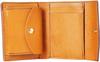 Camel Tri-fold Wallet for Men and Women, Small Wallet, Tochigi Leather, Genuine Leather, Men's Wallet, Women's Wallet, Mini Wallet, Slim, Large