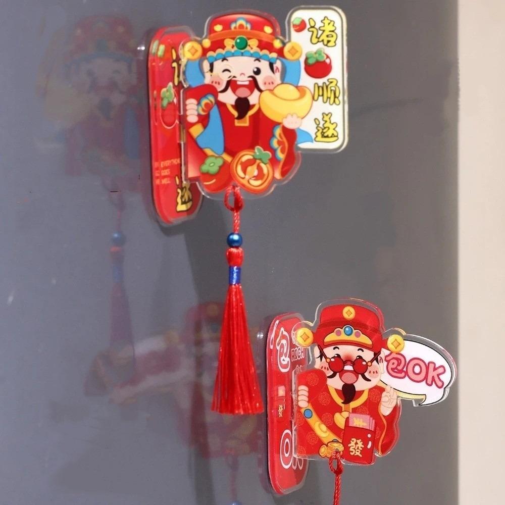 Horse Year Fridge Magnet Pendants Cartoon Spring Festival Decoration  Decoration